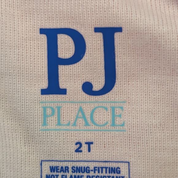 Toddler Girls Mess Maker Monster Snug Fit Cotton Pajamas -blue Size multiple - Picture 8 of 8